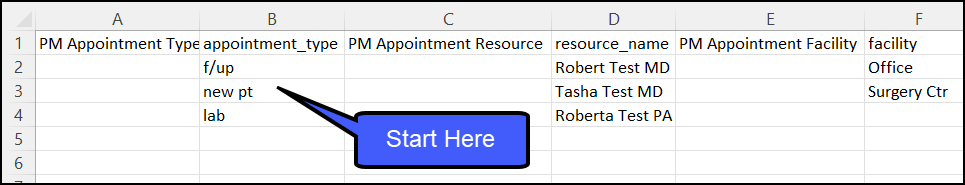 Appointment Mapping for Conversions