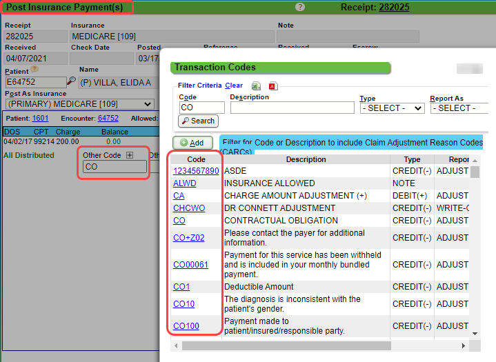 Pr 227 Adjustment Code , Reason/Remark Code Search and Resolution – KGSN